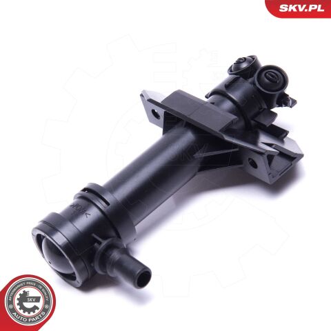 Форсунка подачі води для миття, система очищення фар