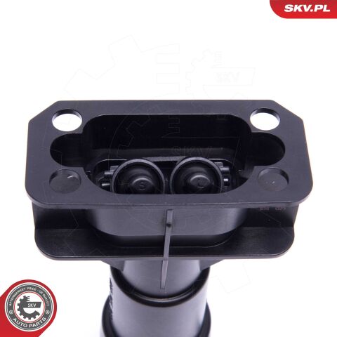 Форсунка подачі води для миття, система очищення фар