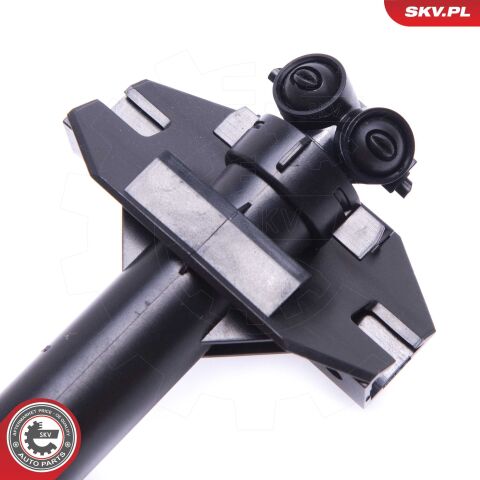 Форсунка подачі води для миття, система очищення фар