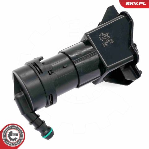 Форсунка подачі води для миття, система очищення фар