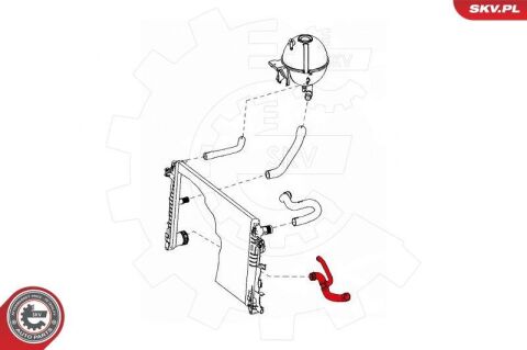 Шланг радиатора Шланг радиатора