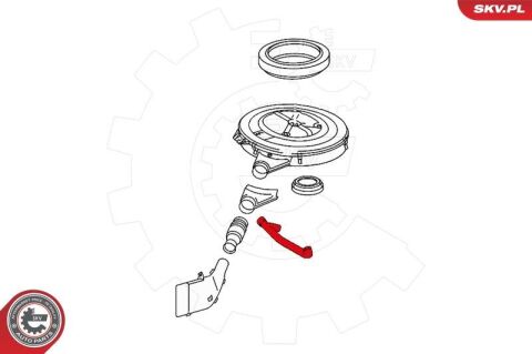 Шланг, вентиляция картера Шланг, вентиляция картера