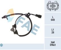 Датчик, кількість обертів колеса