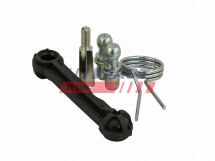 Кульовий шарнір, система тяг і важелів перемикання