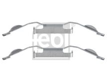 Комплект приладдя, накладка дискового гальма Комплект приладдя, накладка дискового гальма