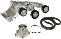 Водяной насос + комплект ручейковых ремней