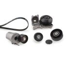 Водяной насос + комплект ручейковых ремней