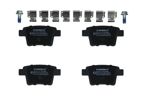 Комплект гальмівних накладок, дискові гальма