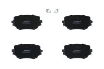 Комплект гальмівних накладок, дискові гальма