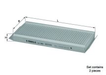 Фильтр, воздух во внутренном пространстве Фильтр, воздух во внутренном пространстве