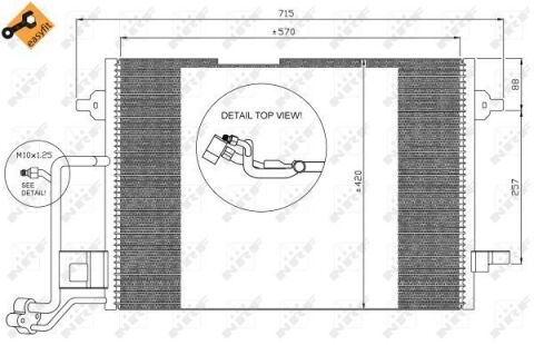 Конденсатор, система кондиціонування повітря Конденсатор, система кондиціонування повітря