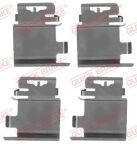 Комплект приладдя, накладка дискового гальма Комплект приладдя, накладка дискового гальма