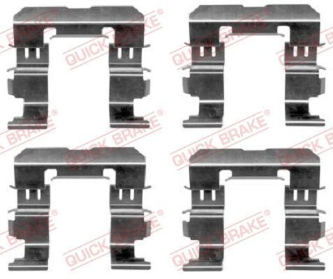 Комплектующие, колодки дискового тормоза