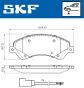 Комплект тормозных колодок, дисковый тормоз, фото 2 - интернет-магазин Auto-Mechanic