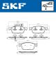 Комплект тормозных колодок, дисковый тормоз, фото 2 - интернет-магазин Auto-Mechanic