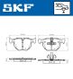Комплект тормозных колодок, дисковый тормоз, фото 2 - интернет-магазин Auto-Mechanic