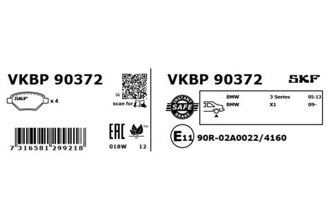 Комплект тормозных колодок, дисковый тормоз Комплект тормозных колодок, дисковый тормоз