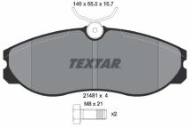 Комплект тормозных колодок, дисковый тормоз