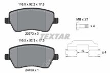Комплект тормозных колодок, дисковый тормоз