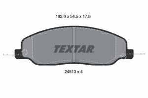 Комплект тормозных колодок, дисковый тормоз