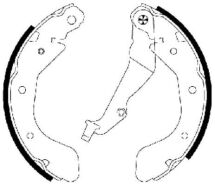 Комплект тормозных колодок