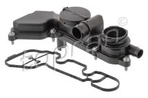 Маслосъемный щиток, вентиляция картера