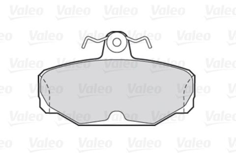 Комплект гальмівних накладок, дискове гальмо