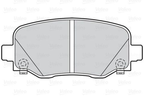 Комплект гальмівних накладок, дискове гальмо