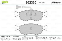Комплект гальмівних накладок, дискове гальмо