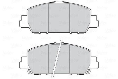 Комплект гальмівних накладок, дискове гальмо