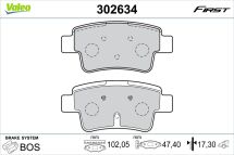 Комплект гальмівних накладок, дискове гальмо Комплект гальмівних накладок, дискове гальмо
