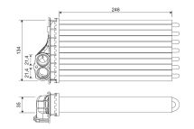 Теплообмінник, система опалення салону