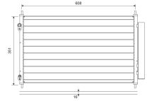 Конденсатор, система кондиціонування повітря Конденсатор, система кондиціонування повітря