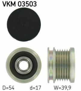 SKF OPEL Шків генератора Vectra C 03-