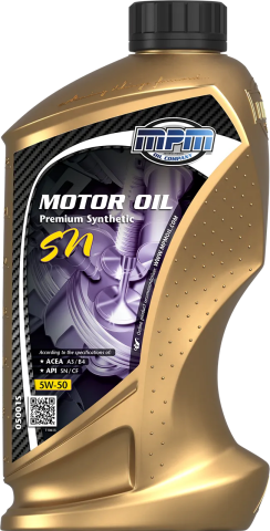 Моторна олива MPM Premium Synthetic SN 5W-50, 1 літр Моторна олива MPM Premium Synthetic SN 5W-50, 1 літр