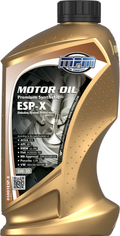 Моторна олива MPM Premium Synthetic ESP-X 5W-30, 1 літр Моторна олива MPM Premium Synthetic ESP-X 5W-30, 1 літр