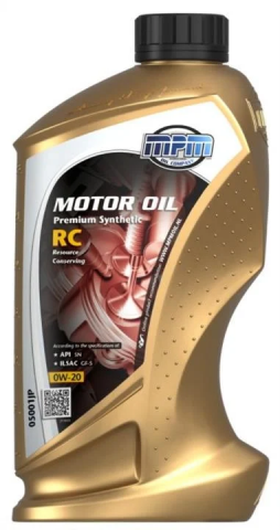 Моторна олива MPM Premium Synthetic RC 0W-20, 1 літр Моторна олива MPM Premium Synthetic RC 0W-20, 1 літр