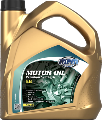 Моторна олива MPM Premium SyntheticEcoBoost 5W-20, 4 літри Моторна олива MPM Premium SyntheticEcoBoost 5W-20, 4 літри