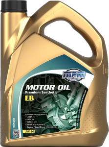 Моторна олива MPM Premium SyntheticEcoBoost 5W-20, 5 літрів