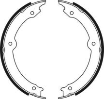 Колодки гальмівні стояночного гальма, комплект