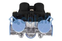 Клапан розподільний, пневматичний