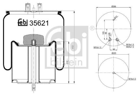 Балон пневматичної ресори, пневматична підвіска