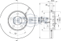 Диск тормозной (передний) Audi A4/A6/VW Passat 95-08/Skoda Superb 02-08 (288x25)(вент.), фото 1 - интернет-магазин Auto-Mechanic