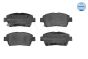 Колодки гальмівні (передні) Toyota Corolla 01-08/Prius 03-09/Yaris 99-05, фото 1 - інтерент-магазин Auto-Mechanic