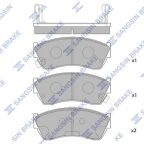Колодки гальмівні дискові