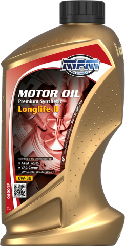 Моторна олива MPM Premium Synthetic Longlife II 0W-30, 1 літр