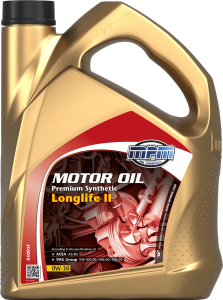Моторна олива MPM Premium Synthetic Longlife II 0W-30, 5 літрів