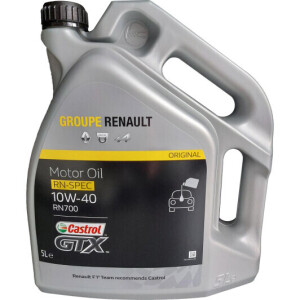 Моторное масло RENAULT Castrol GTX RN-Spec RN700 10W-40, 5 литров