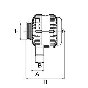 Генератор MB Vario/Atego (28V/100А) = 113351