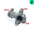 Фланец патрубка охлаждающей жидкости